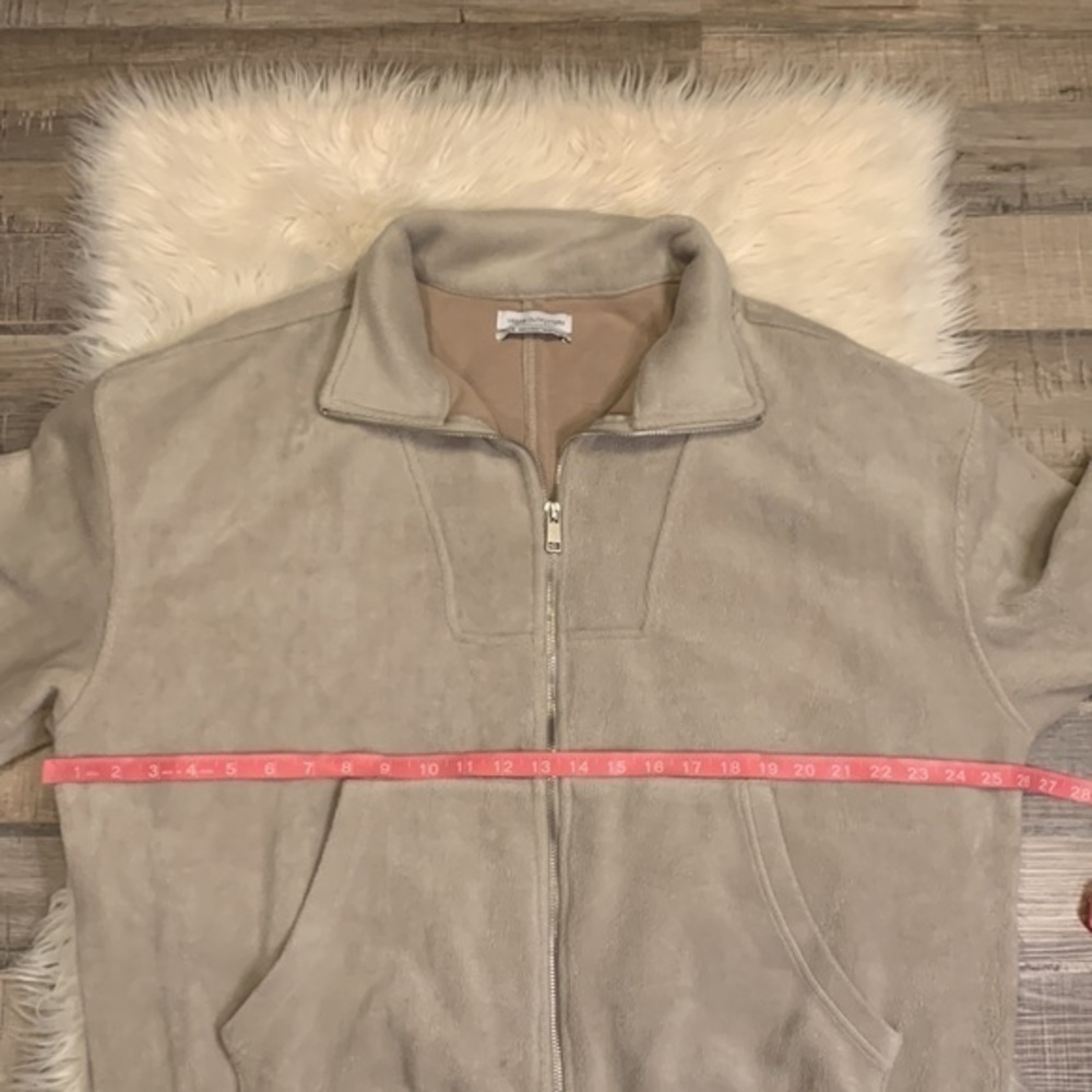 Urban Outfitters ‘Sophia’ plush fleece zip front jacket L - Picture 8 of 10